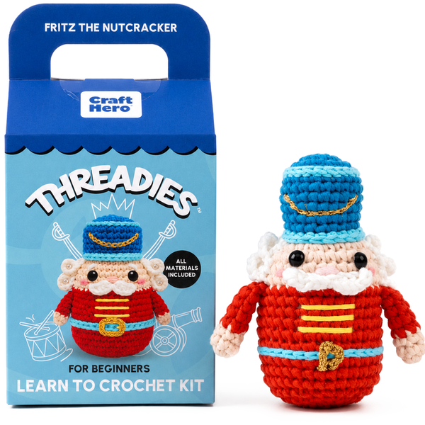 Christmas Crochet Kit for Beginners | Fritz | DIY