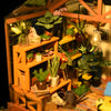 Cathy’s Flower House (Green House) – DIY Miniature House Kit
