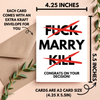 Congrats Wedding or Engagement Card Funny