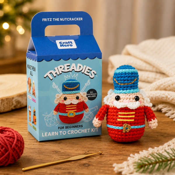 Christmas Crochet Kit for Beginners | Fritz | DIY