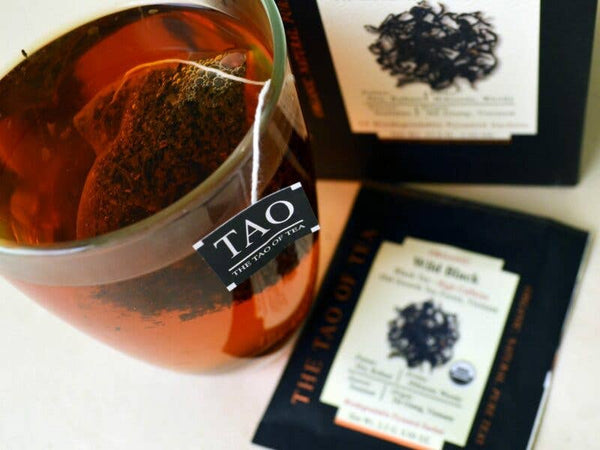 Organic Wild Black Tea – Pyramid Sachets (15 Count Box)