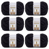 Chunky Chenill Yarn | 8oz/227g | Jumbo #7 | Pack of 6