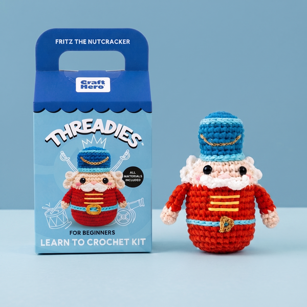 Christmas Crochet Kit for Beginners | Fritz | DIY