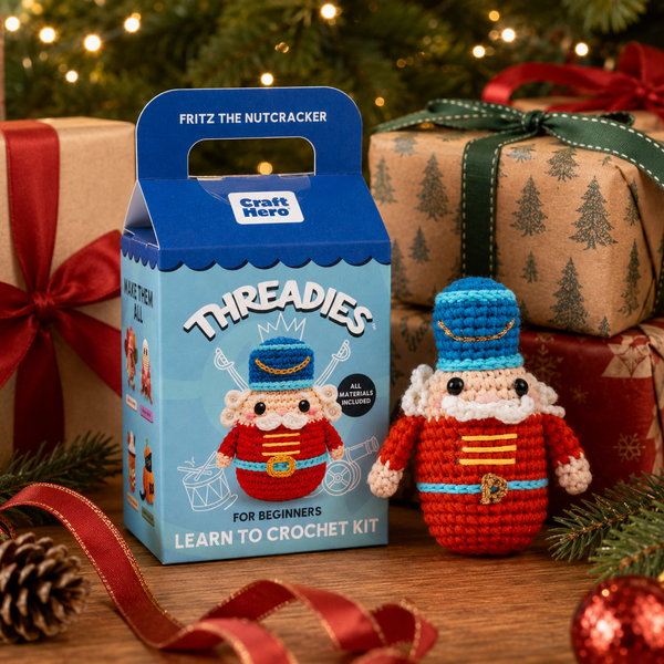 Christmas Crochet Kit for Beginners | Fritz | DIY