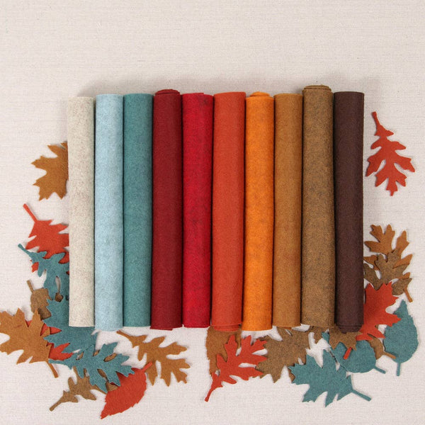 Wool Blend Felt Sheets | Harvest Moon (10 Pack)