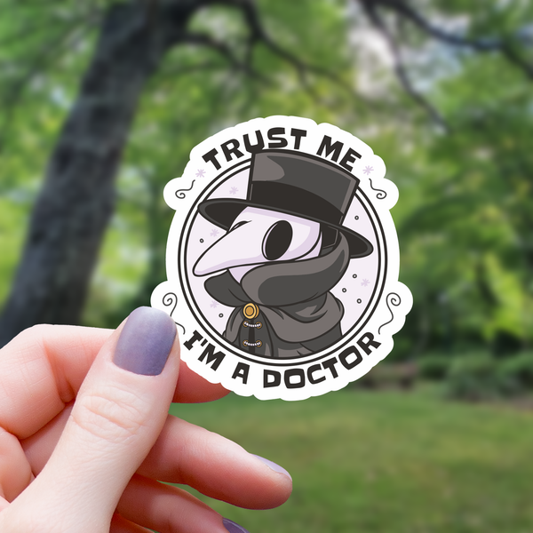 Plague Doctor Sticker