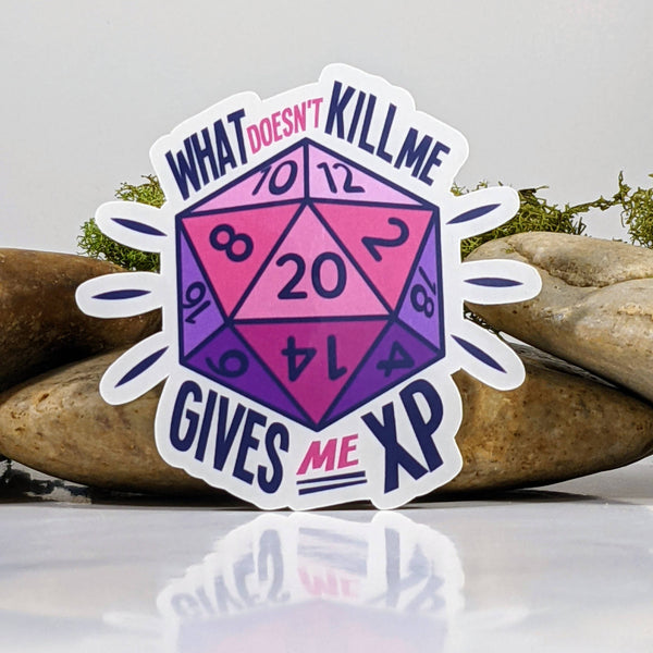 XP Dice Sticker