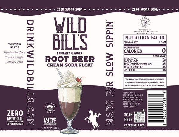 Root Beer: Zero Sugar Soda - 12oz Can