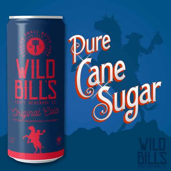 Original Cola: Premium Cane Sugar Soda - 12oz Can