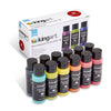 Studio Acrylic Paint - 60ml Bottles - 12 Iridescent Colors