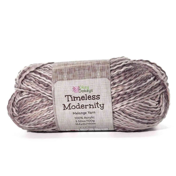 Timeless Modernity Sweater Like Acrylic Melange Yarn, 100g Light Weight