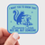 I Want You to Know Someone Cares Sticker - raccoon, opossum