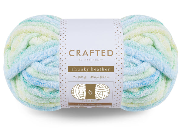 Chunky Heather Yarn | 7oz/200g | Super Bulky #6