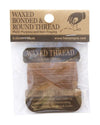 MULTI-PURPOSE 0.45MM WAXED BONDED ROUND POLY THREAD CARD