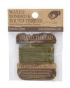 MULTI-PURPOSE 0.45MM WAXED BONDED ROUND POLY THREAD CARD