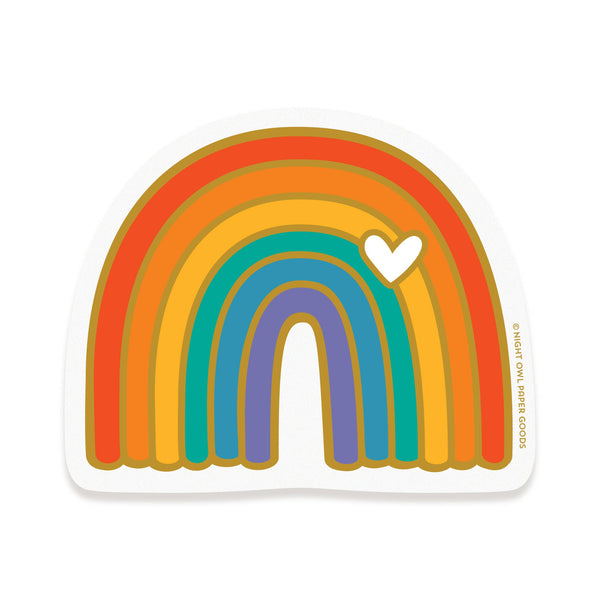 Rainbow Sticker Birthday Card