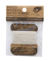 MULTI-PURPOSE 0.45MM WAXED BONDED ROUND POLY THREAD CARD