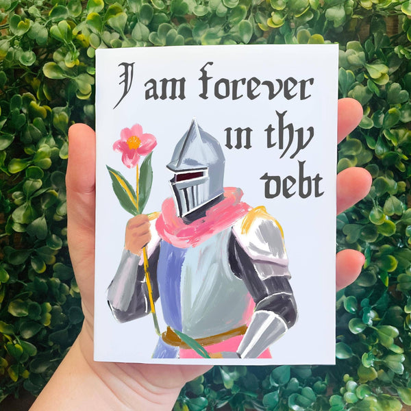 Medieval Thank You Card