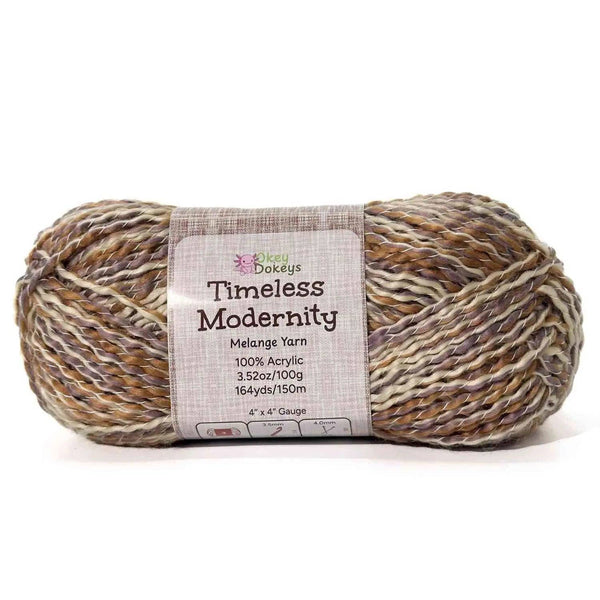 Timeless Modernity Sweater Like Acrylic Melange Yarn, 100g Light Weight