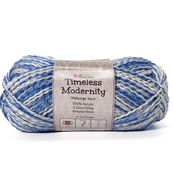 Timeless Modernity Sweater Like Acrylic Melange Yarn, 100g Light Weight