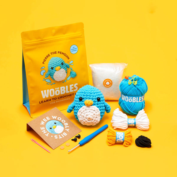 Pierre the Penguin – Beginner Crochet Kit