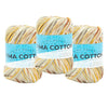 Lion Brand Yarn Pima Cotton 3 Pack