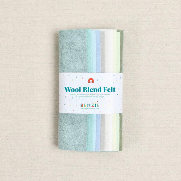Wool Felt Sheets, First Frost