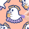 Read More Books Ghost Vinyl Sticker