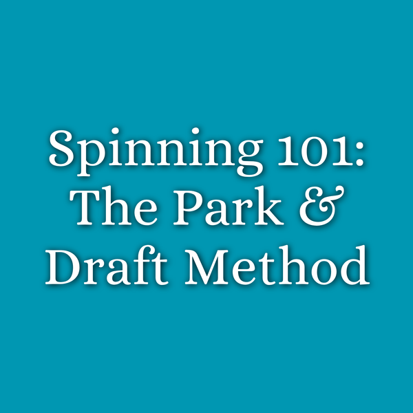 Spinning 101 | The Park & Draft Method | July 12 | 2pm to 4pm