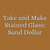 Take & Make Stained Glass: Sand Dollar with The Gilded Krakken | July 23 | 10am OR 2pm