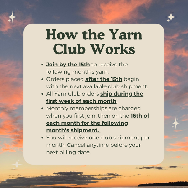 Yarn of the Month Club | One Skein Membership