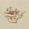 Sailing Ship – Laser-Cut Wooden 3D Puzzle