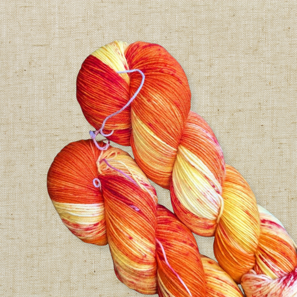 Apollo - Hand-Dyed Merino Yarn - Briar Patch Fibre Co