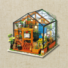 Cathy’s Flower House (Green House) – DIY Miniature House Kit