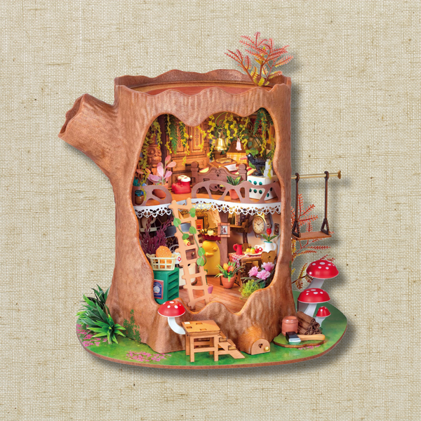 Fairytale Tree House – DIY Miniature Kit