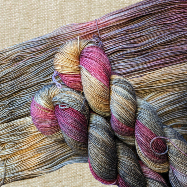 Hermes - Hand-Dyed Merino Yarn - Briar Patch Fibre Co