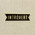 Introvert Enamel Pin