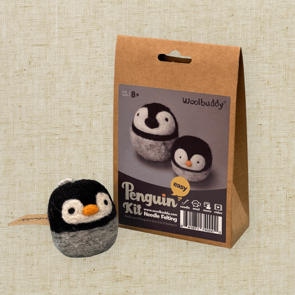 Penguin - Needle Felting Kit