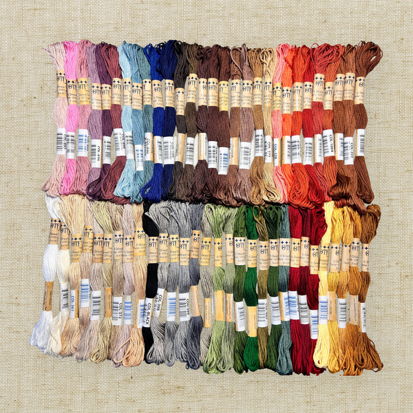 OTF Threads™ | Solid 6 Strand Embroidery Floss | Single Skein
