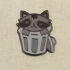 Raccoon Enamel Pin