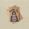 Goth Girl Birthday Card 