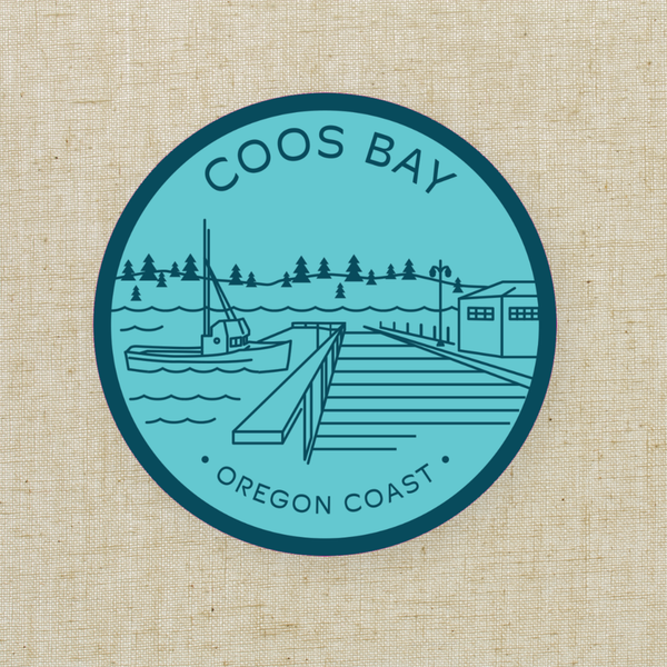 Coos Bay 3.25" Sticker