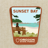 Sunset Bay, 3.25” Weatherproof Sticker