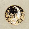 Floral Harvest Moon Enamel Pin
