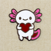 Axolotl Enamel Pin