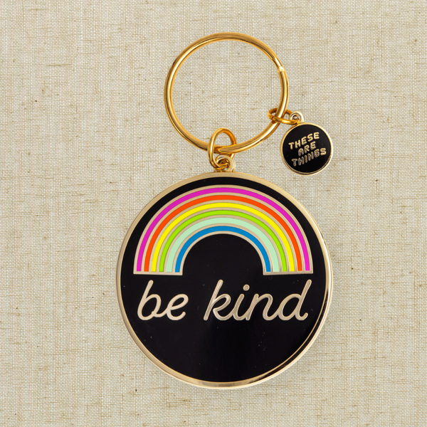Be Kind Enamel Keychain