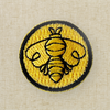 Bee Embroidery Needle Minder