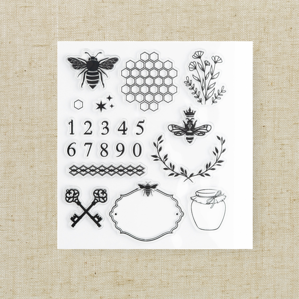 Keeper of Bees Acrylic Stamps