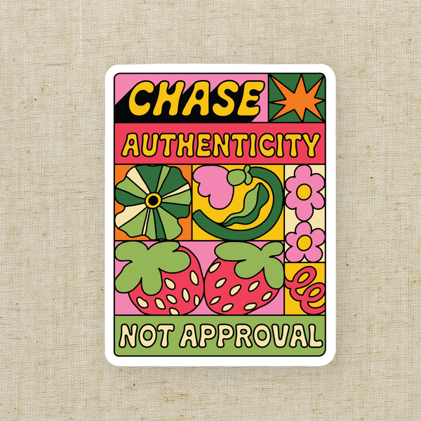 Chase Authenticity Sticker (4”)