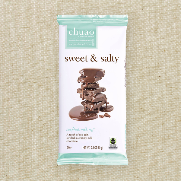 Sweet & Salty Milk Chocolate Bar